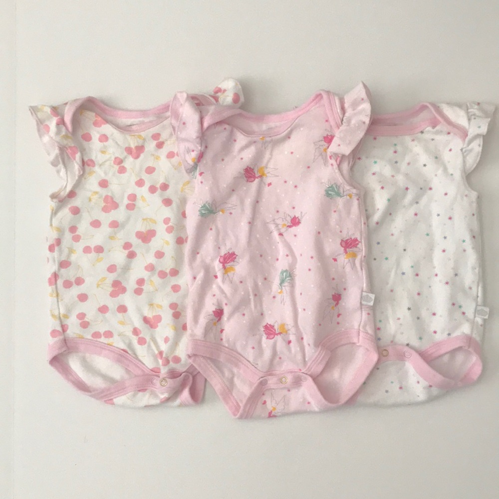Set of 3 6-9 month Rosie pope onesies